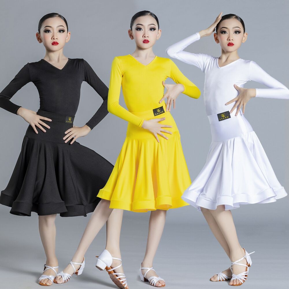 MLX 8212/8399 Children's Latin Dance Practice Suit Advanced Sense Children's Dance Training Performance Class Suit main image 1