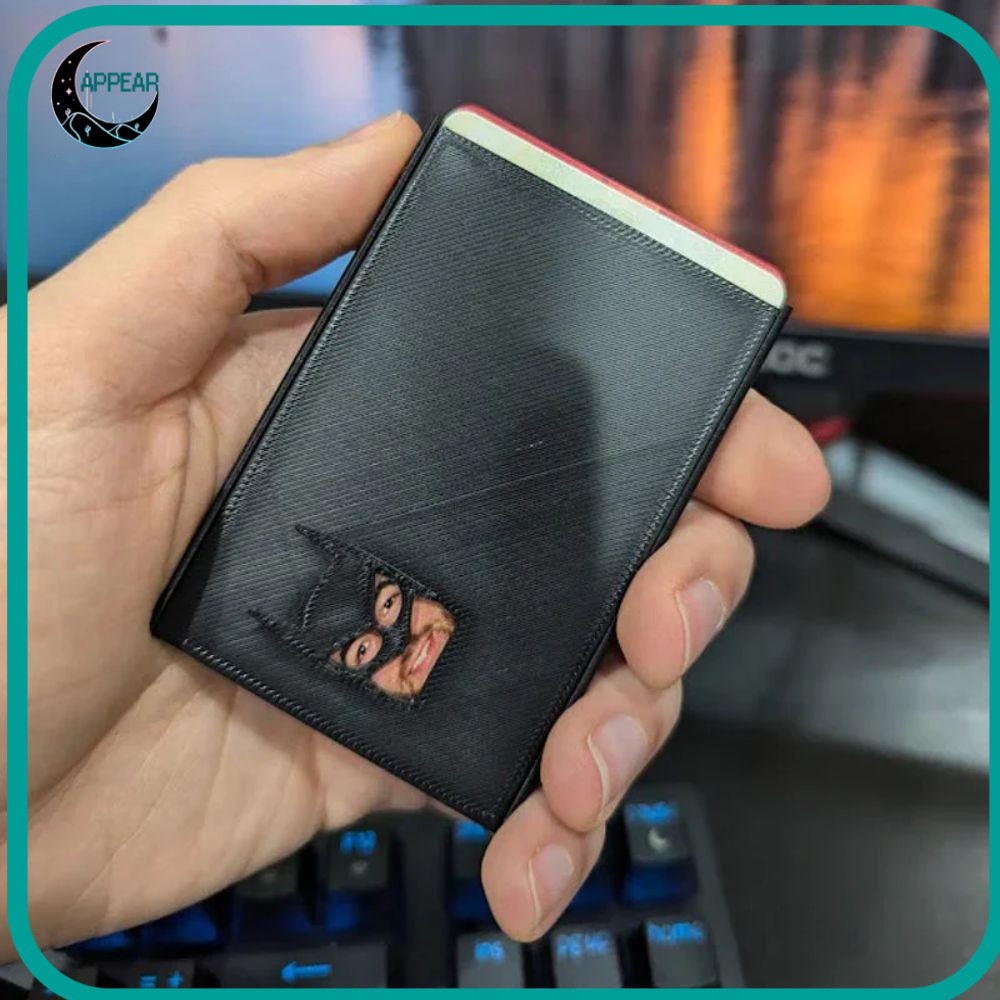 APPEAR Batman ID Card Cover, Pu Leather Ultra-Thin Driver License ...
