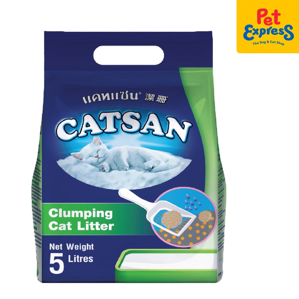 Catsan Clumping Cat Litter 5L | Shopee Philippines