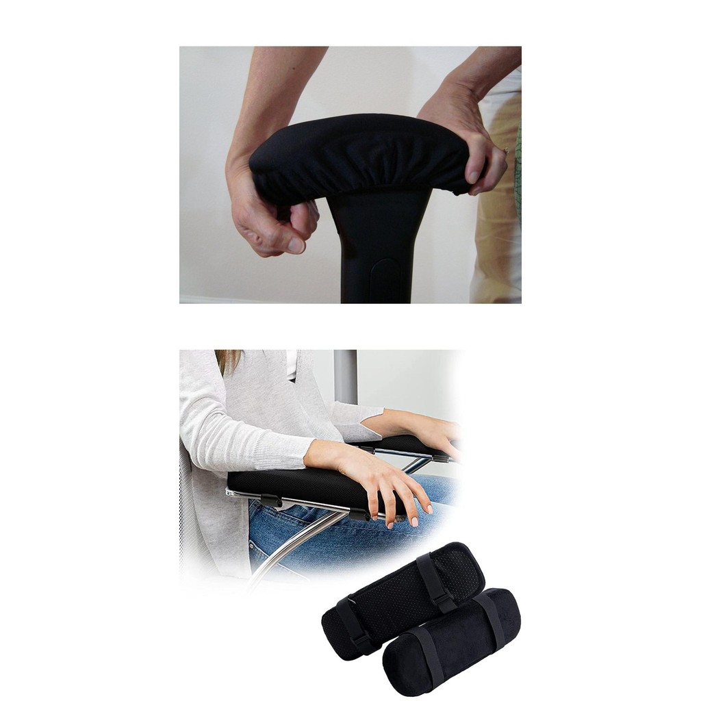 Chair Armrest Pad Memory Foam Elbow Pillow Office Working Chair Mat ...