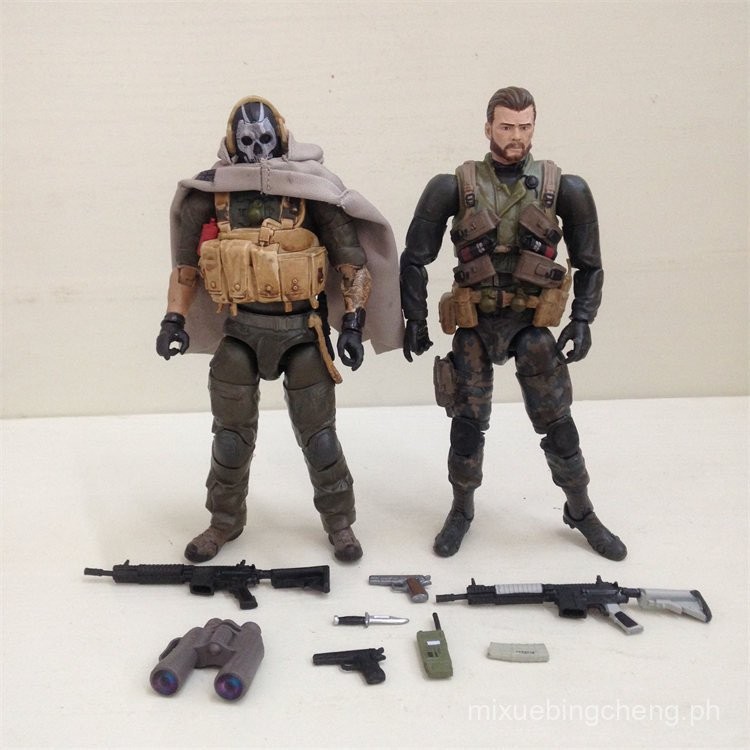 New Call of Duty COD Ghost Peripheral Soldier Figures Mason 7Inch ...