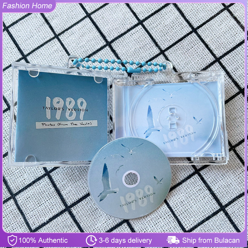Creative Song Album Collection Box Mini CD Album Keychain Pendant With ...