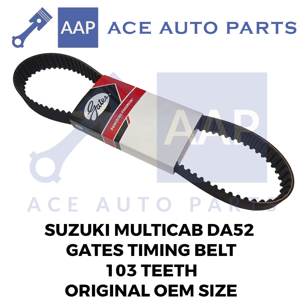 Suzuki Multicab Bigeye DA52 Gates Timing Belt 103 Teeth 103YU25 ...
