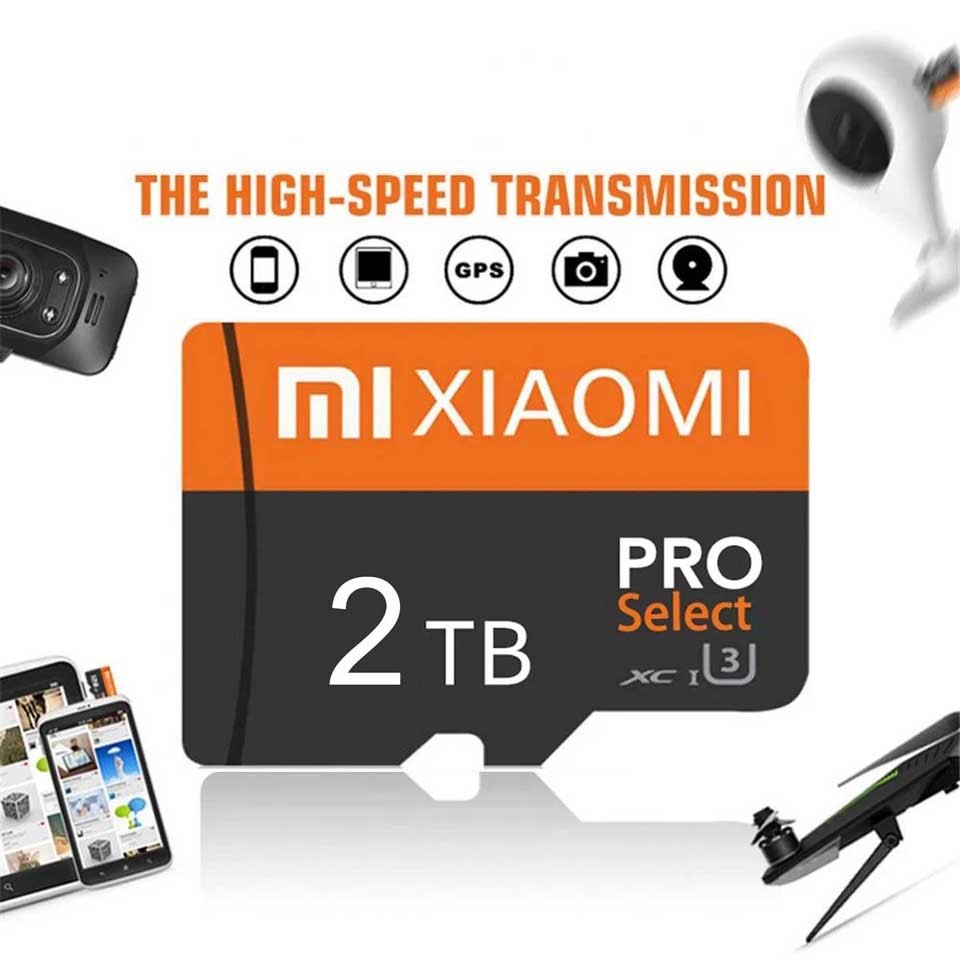 Micro TF SD Card class10 SD Memory Card 2TB 128GB 1TB 512GB 256GB U3 ...