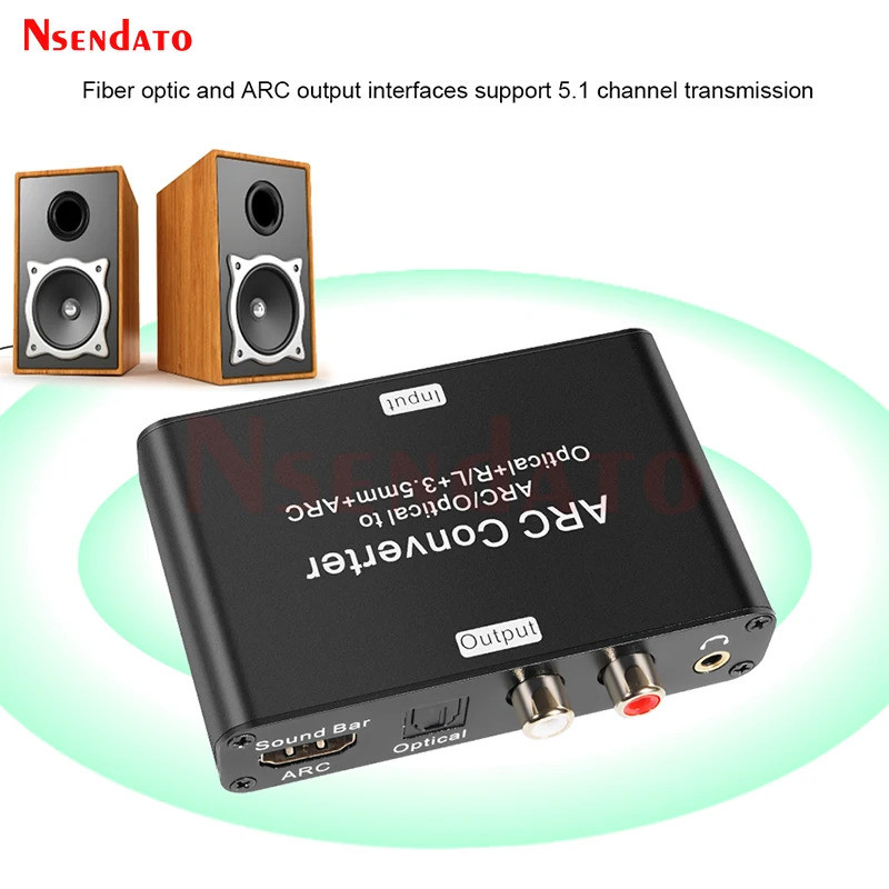 HDMI ARC Audio Extractor CEC Return Channel 192khz DAC Converter HDMI ...