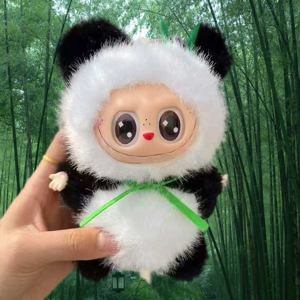 POP MART labubu Panda Plush Toy - Cute Soft Stuffed Animal Doll ...