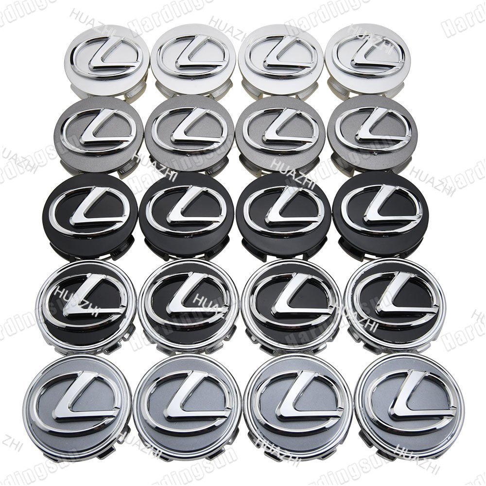 4pcs Universal 76mm (in 72mm) Car Wheel Tyre Center Hub Rim Caps Cover Black eBa