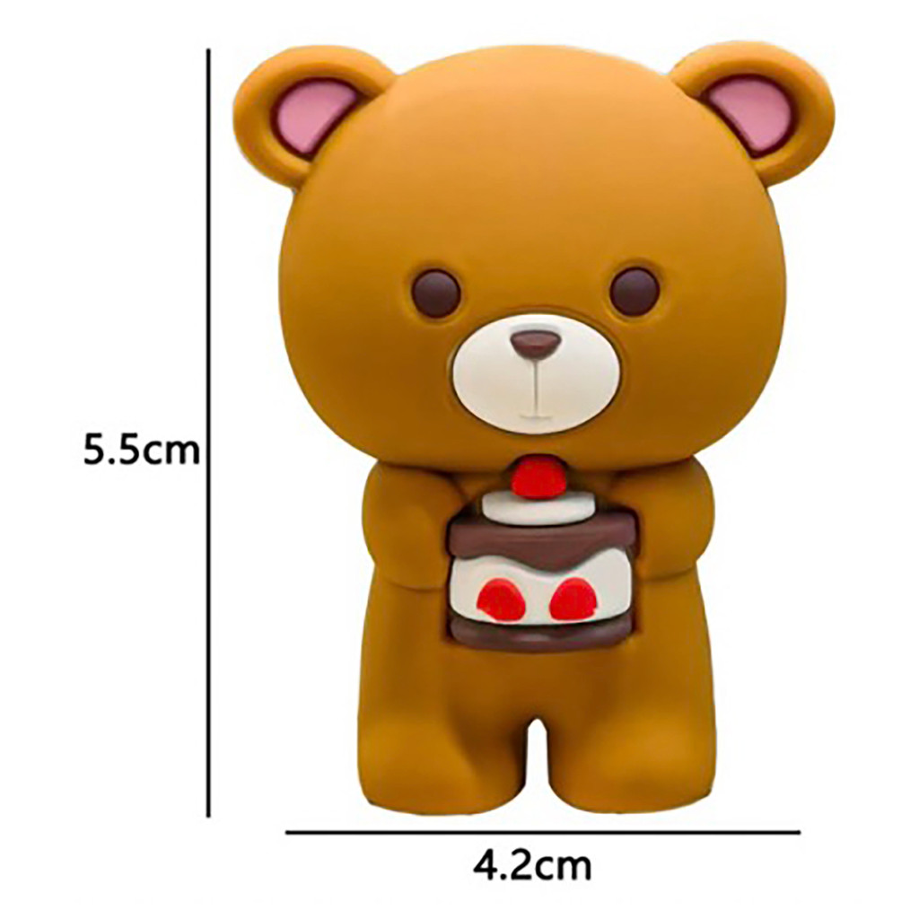 Bear Rubber Topper for Cakes 1326xx | Shopee Philippines