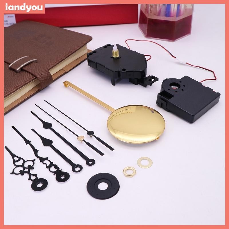 iny DIY Quartz Pendulum Trigger Silent Clock Movement Mechanism with 16 ...