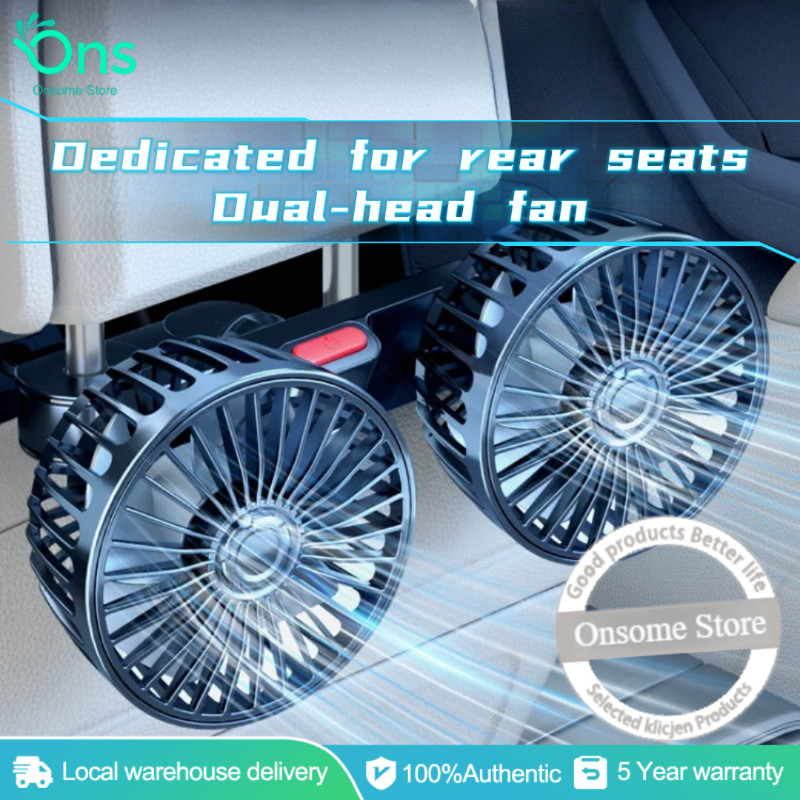 Universal car fan usb car with 5v 12v 24v cooling small electric fan ...
