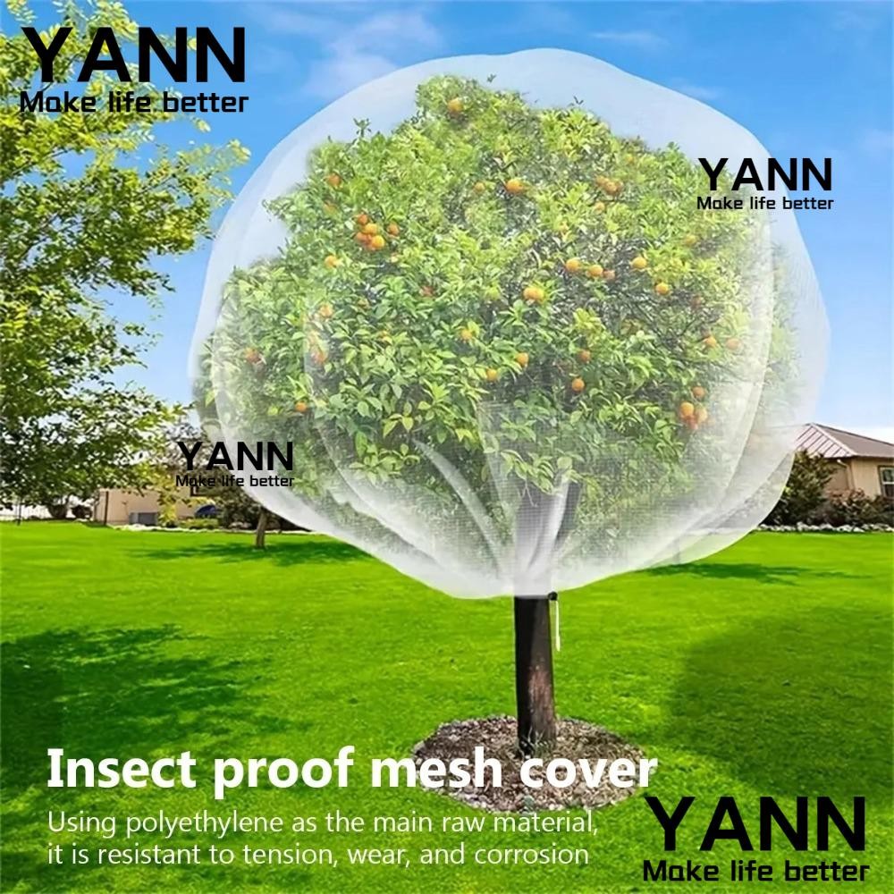 YANN Plant Insect Screen Cover, Zip Drawstring Plant Protection Fruit ...