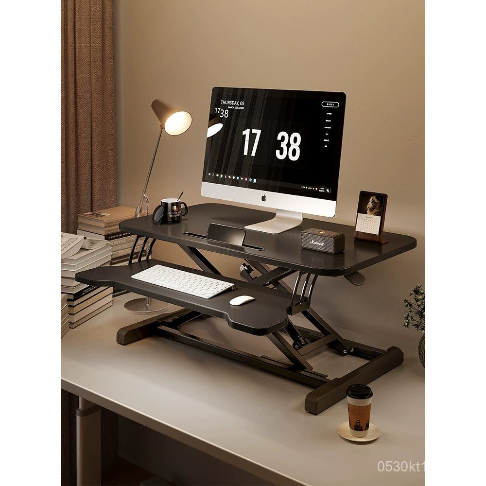 Folding Adjustable Height Work Desk Computer Table T Laptop Home ...