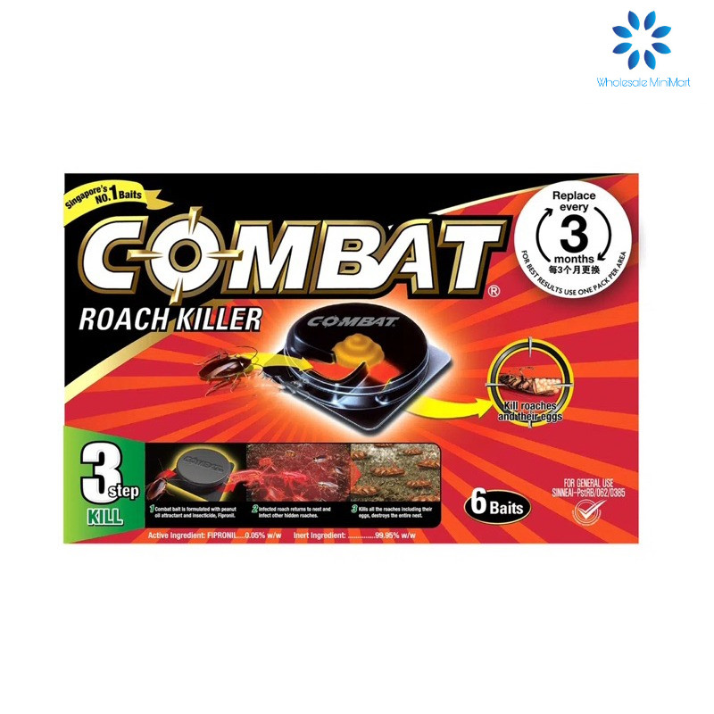Combat Roach Killer Bait Stations, 6s | Shopee Philippines