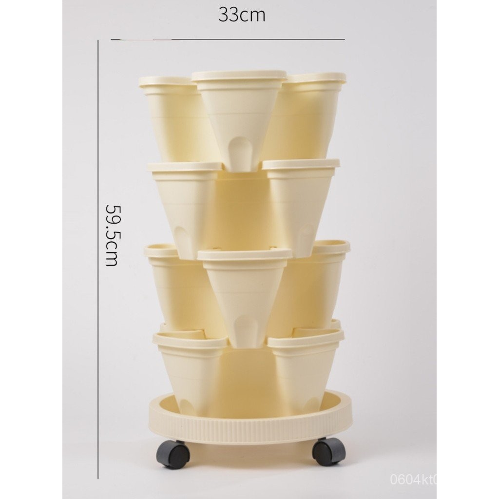 Multi-layer 3D Indoor Vegetable Planting Pot Balcony Rooftop Planting ...