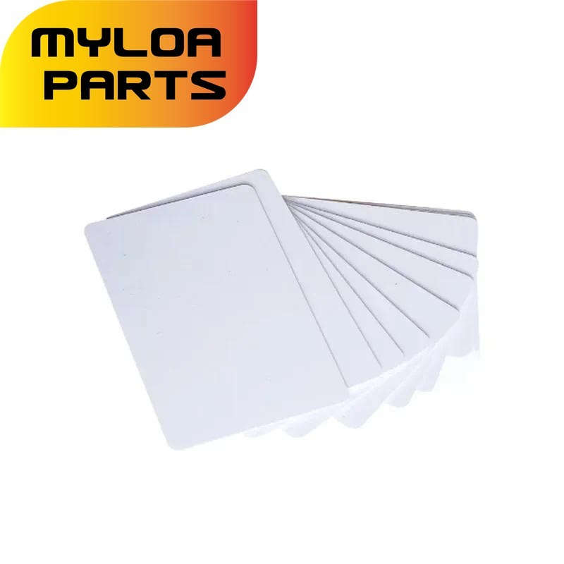 100pcs glossy White Blank inkjet printable PVC Card Waterproof plastic ...