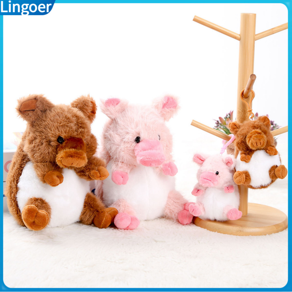 Lingoer| Wild Boar Plushie Children Comforting Toy Soft Fleece ...