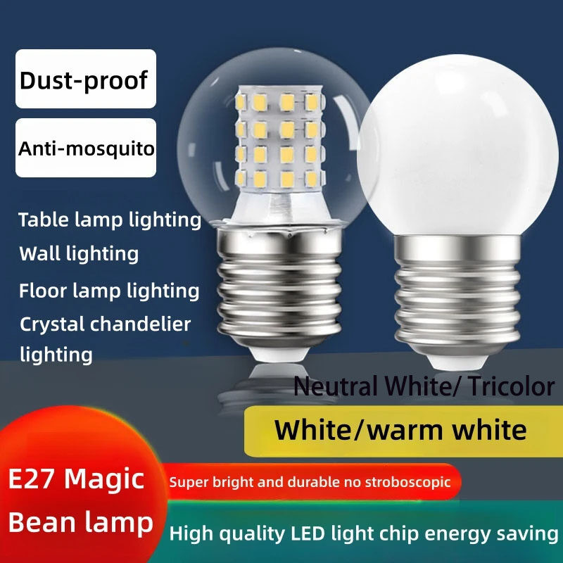 LED Bulb Lamps 220V Light Bulb Magic Beans G45 6W 9W 12W High ...