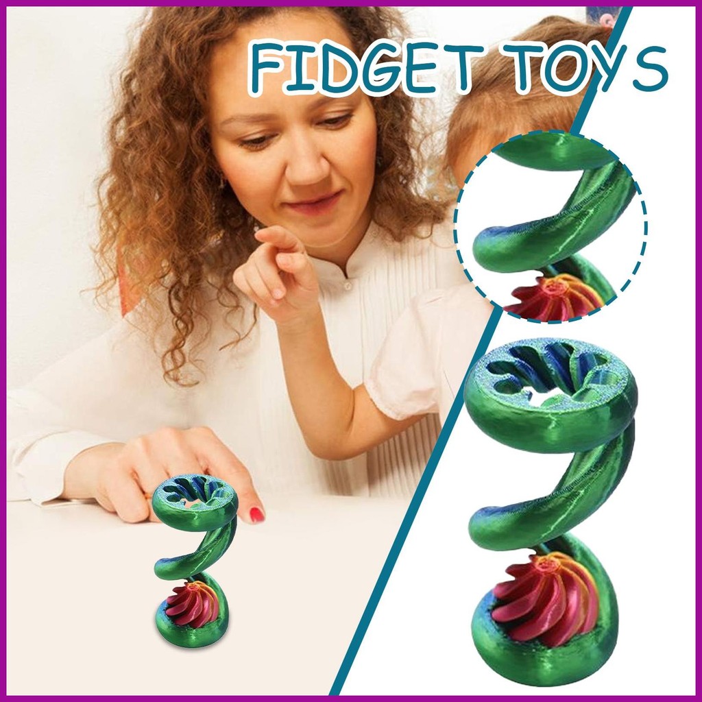 3D Fidget Toys Passthrough Fidget Toys Thread Illusion Cool Gadgets for ...
