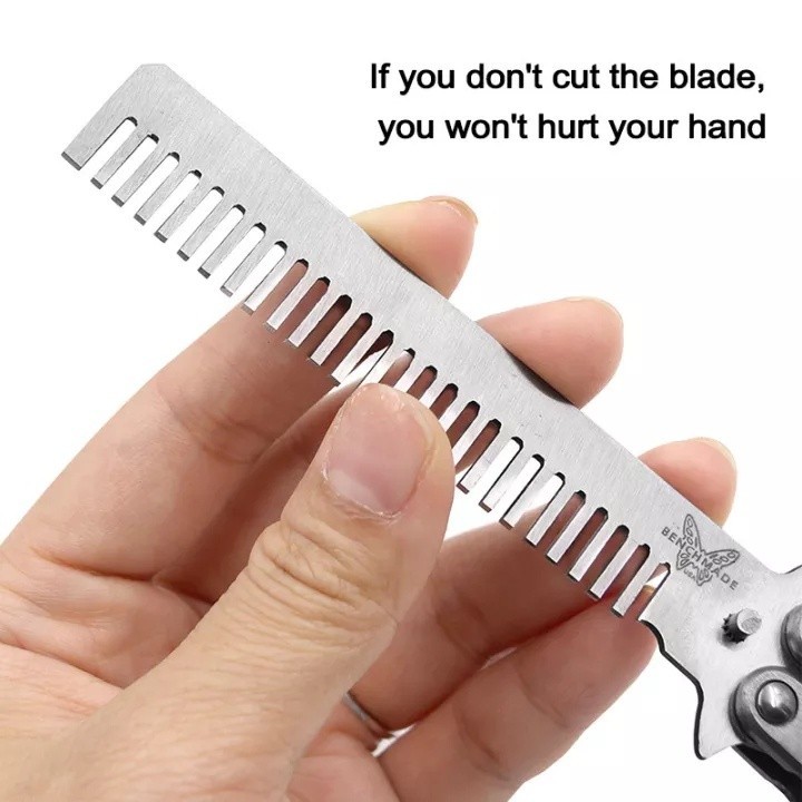 Stainless Butterfly Folding Comb Balicomb Foldable Stainless Steel ...