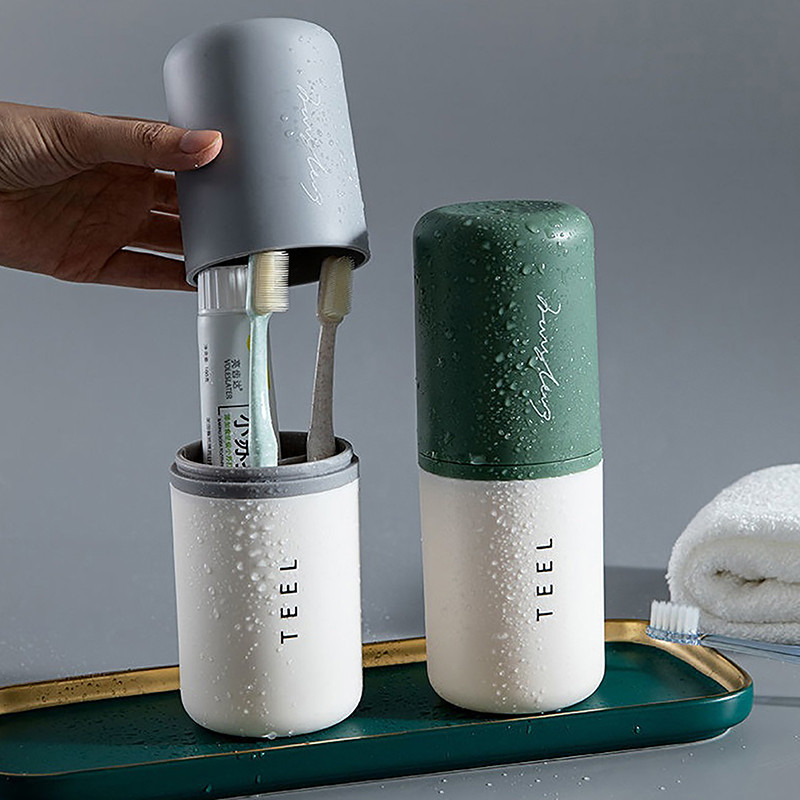 1pc Portable Toothbrush Holder Box Bathroom Accessories Toothpaste Box ...