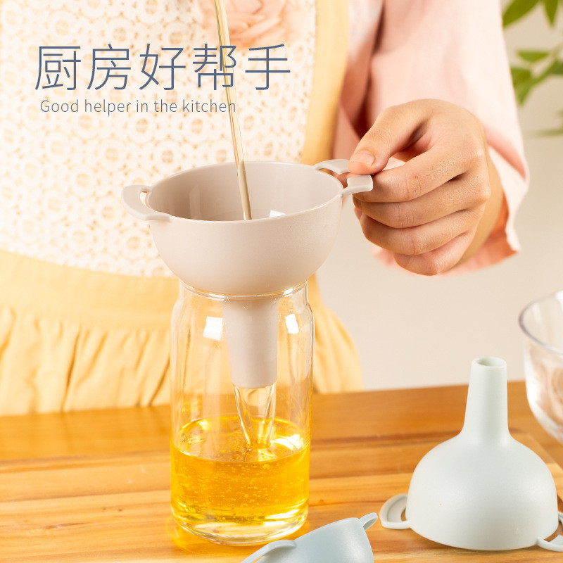 4-in-1 Multi-Functional Funnel Filter Mesh Household Rice Measuring Cup ...