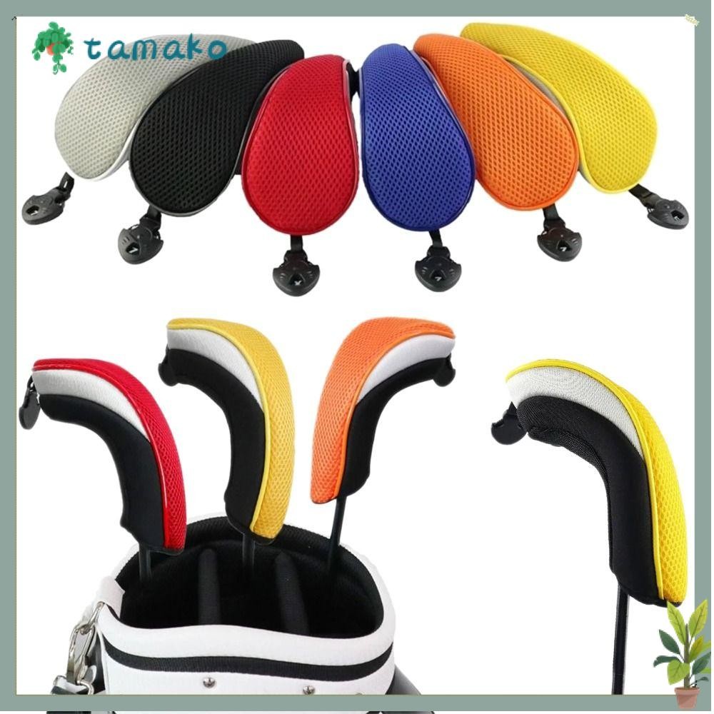 TAMAKO Driver Protector, 7colors Polyester Mesh Golf Headcover, Woods ...