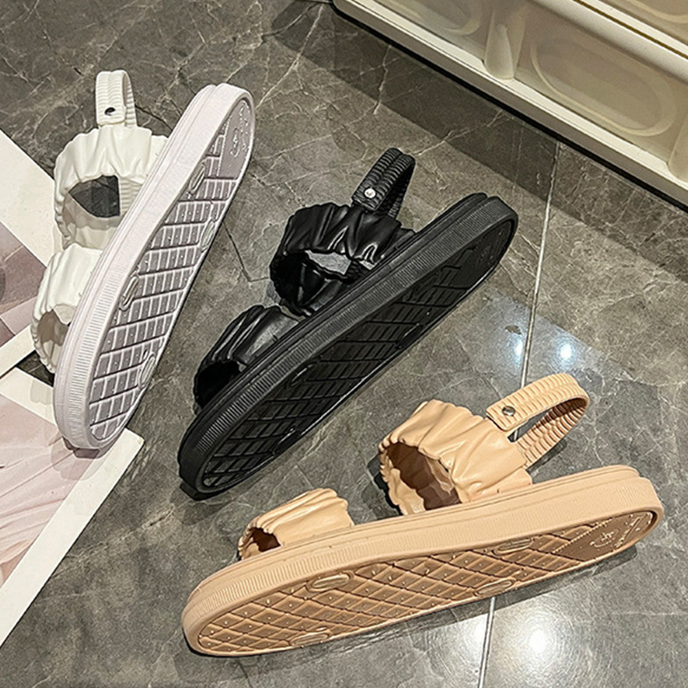 Comfortable Women Sandals with Ankle Strap Thick Bottom Open Toe for ...
