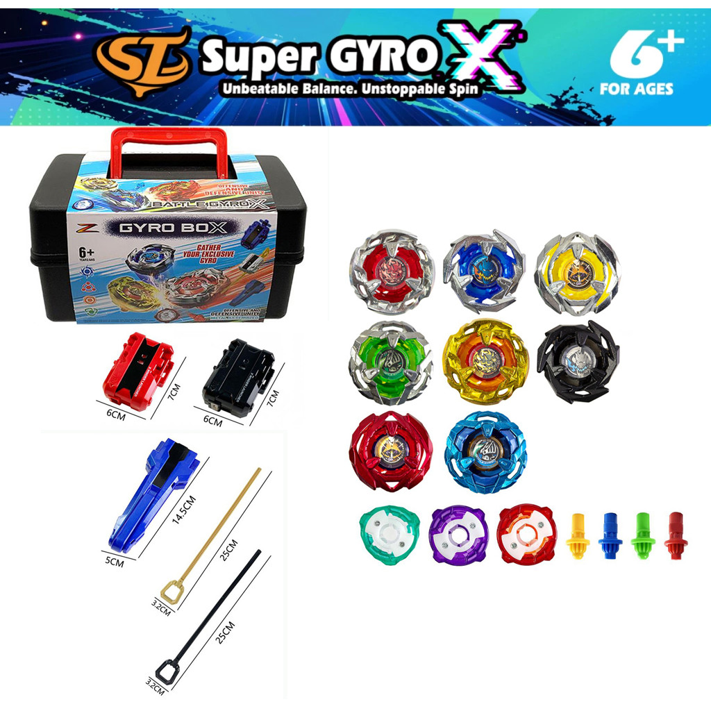 Bayblades Beyblades Set Metal New Combination Arena Fusion 4D with ...