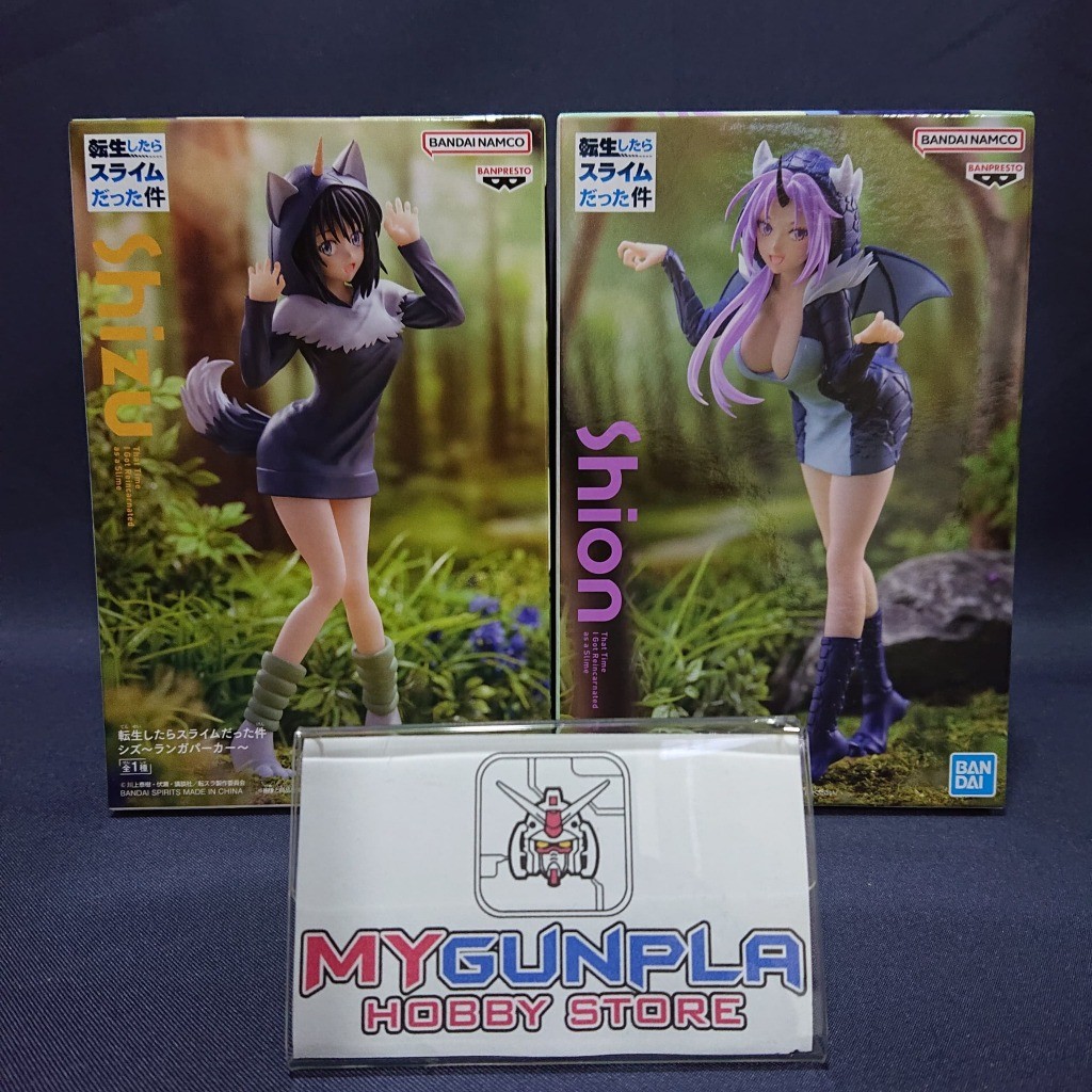 Banpresto Shizu Ranga Hoodie - Figura That Time I Got Reincarnated As A Slime, 16 Cm