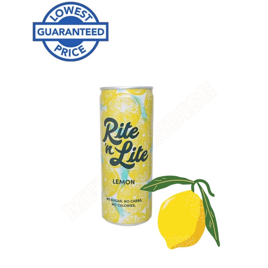 Rite 'N Lite Lemon Soda 250mL | Shopee Philippines