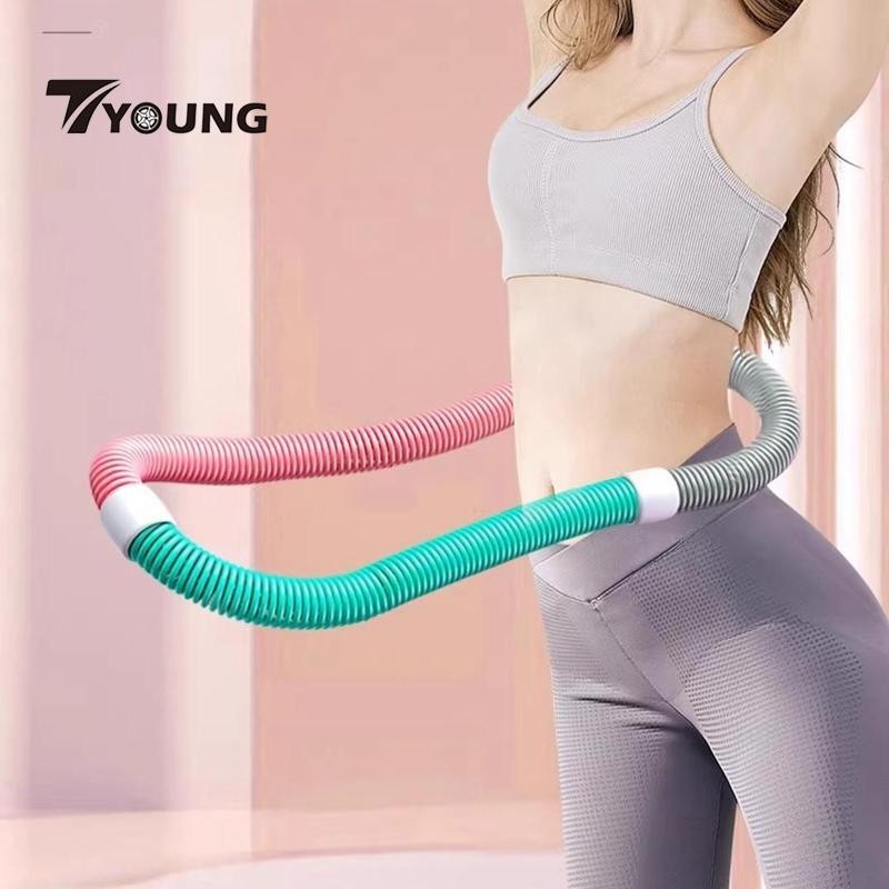 [Available] Weighted Fitness Hoop Workout Accessories Entertainment PVC ...
