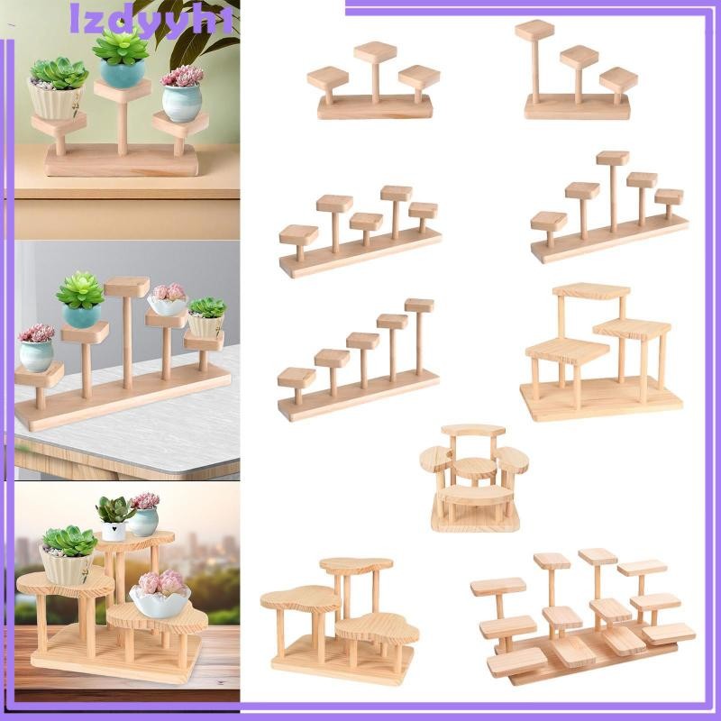 [JoyDIY] Wooden Collectible Display Stand, Decorative Desk Display ...