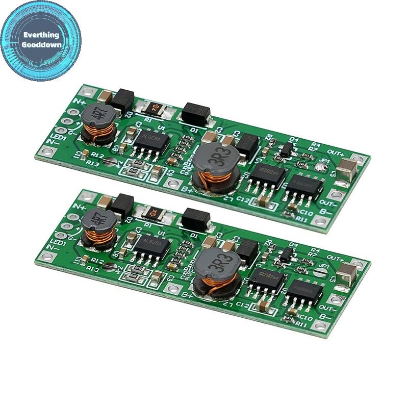 EVERTHING 9V 12V Charging Step Up Booster Module 18650 UPS Voltage ...