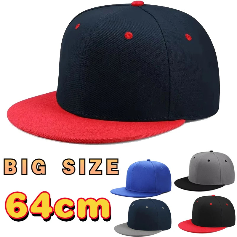 Baseball Cap Large 64cm Back Closed Skateboard Cap Women Fitted XXL ...