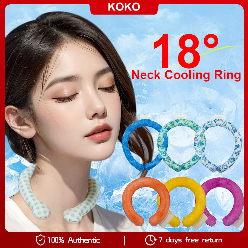 Summer Ice Neck Cooler Tube Rapid Cooling Reusable Neck Cold Tube ...