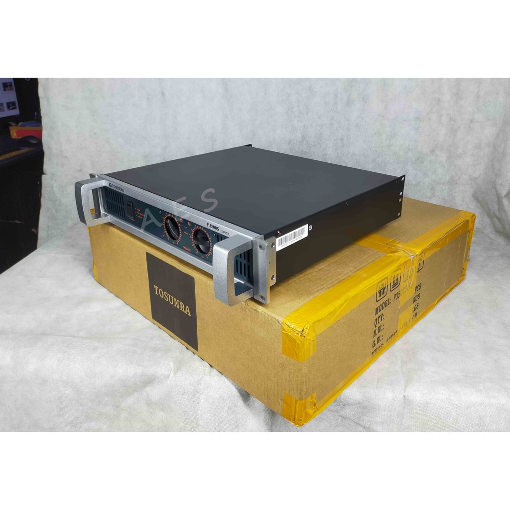 P3500S Super Professional 590 Watts RMS Tosunra Power Amplifier Pure ...