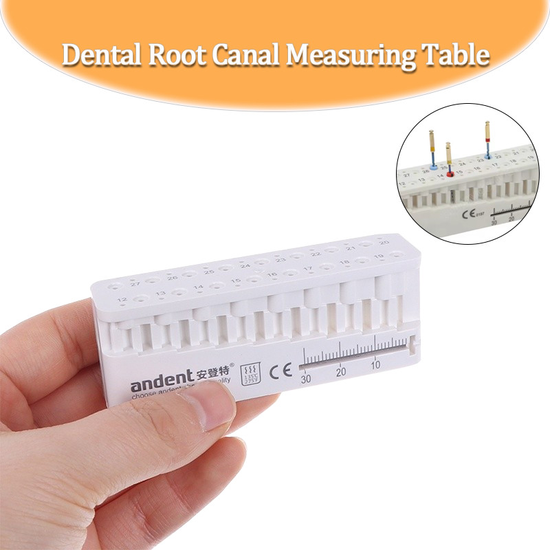 Dental Endodontic Ruler Endo Root Canal File Block File Measuring Table ...