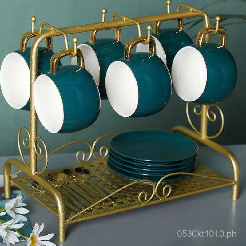Coffee Cup Hanging Storage Rack Glass Cup Light Luxury High-end Set ...