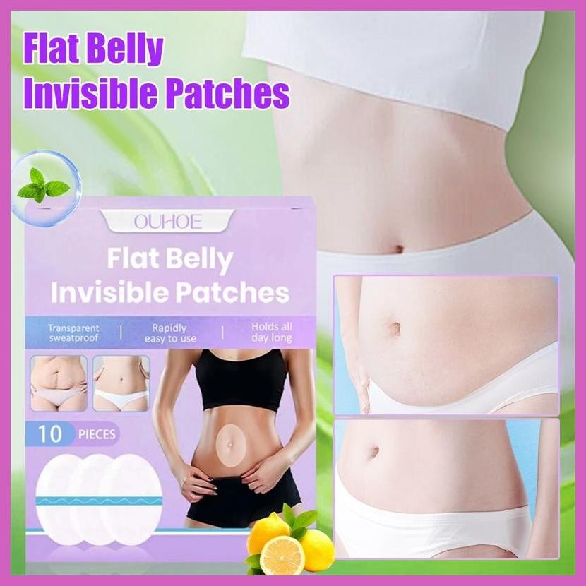 Belly Lifting Patch 10 Pieces Natural Stickers Belly Button Patch ...