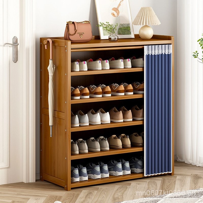 2024Solid Wood Entryway Door Space-Saving Storage New Shoe Cabinet ...