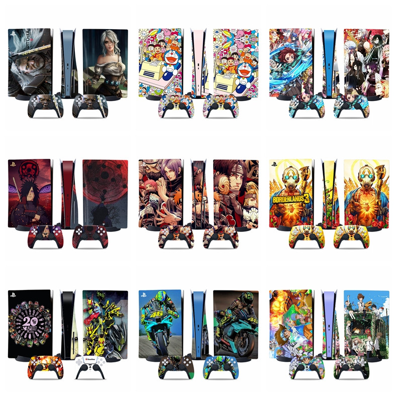 50 Kinds Pattern Sony Playstation 5 Console Skin and PS5 Controller ...