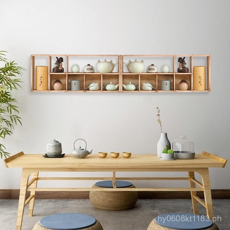 Display Rack Storage Rack Tea Cup Rack Multi-Treasure Cabinet Solid ...