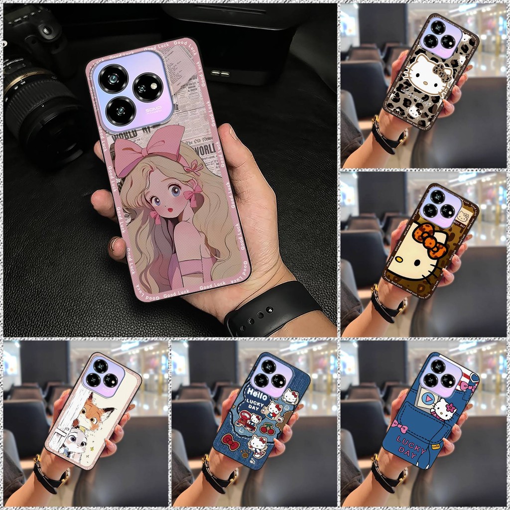 Soft case Cute Phone Case For ZTE Blade V60 Design/Axon 60 Lite
