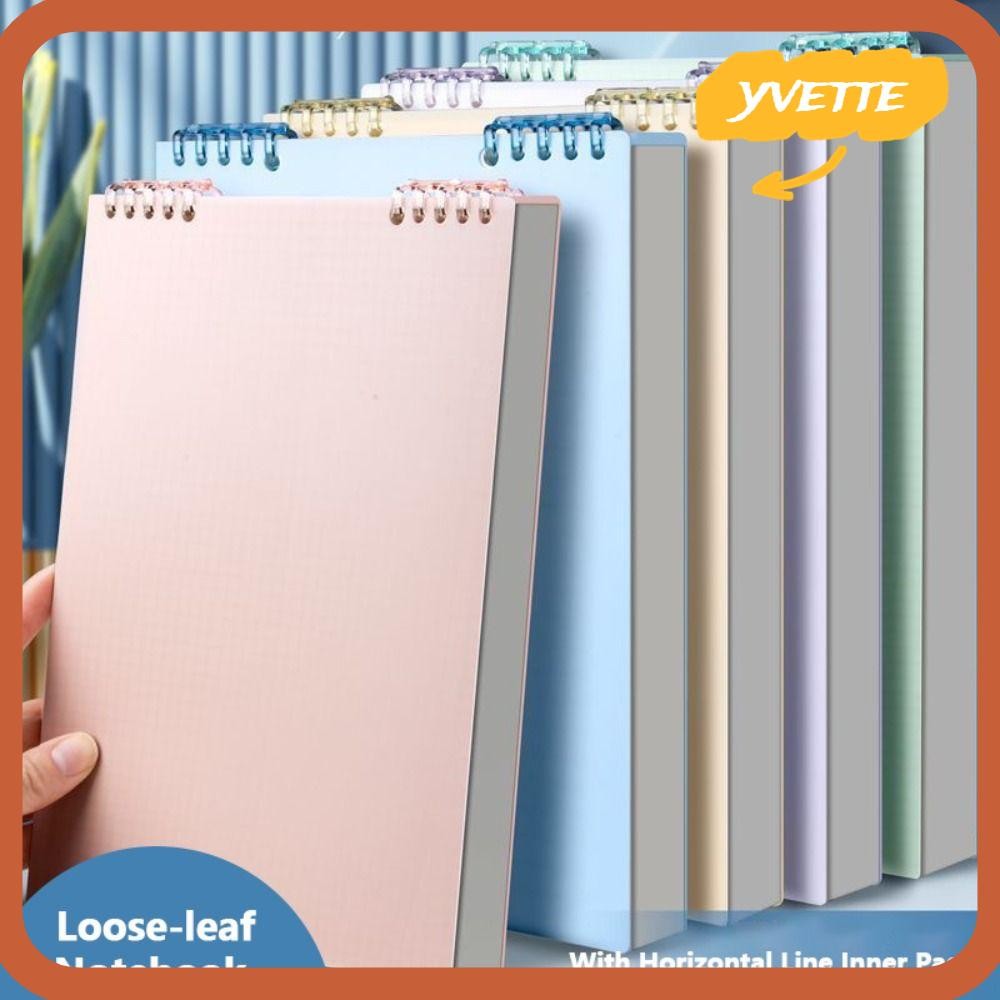 YVE 60Sheets/Book Loose-leaf Notebook, Color A5 Notepad, High Quality ...