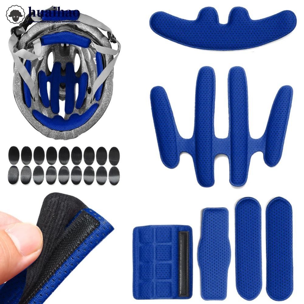 HUAIHAO 24Pcs/set Universal Bicycle Helmet Inner Foam Padding Kits ...