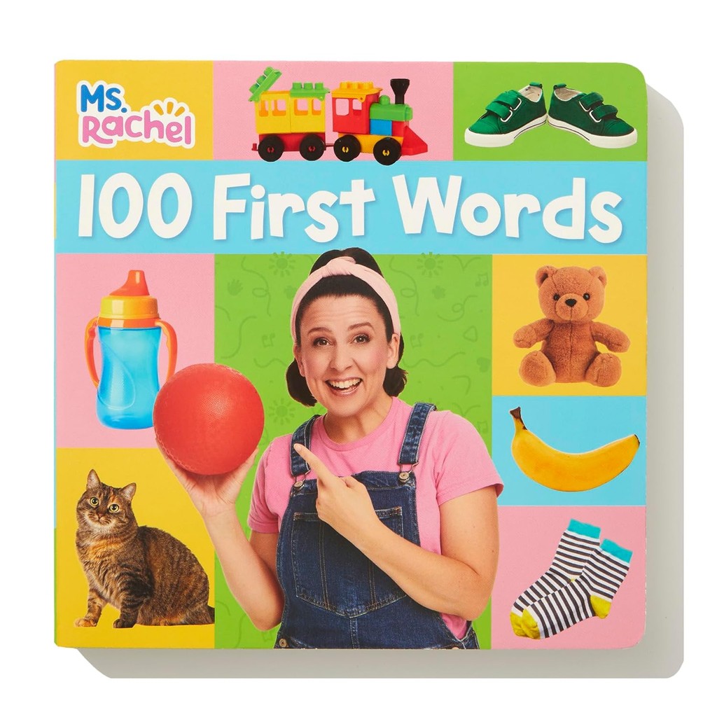 100 First Words (Ms. Rachel) Board book by Ms. Rachel Rachel Rachel ...