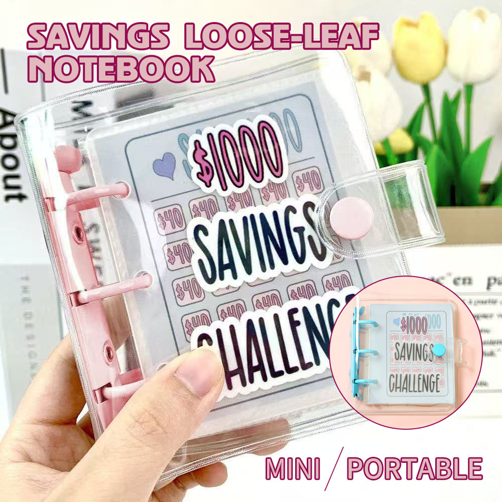 PVC Material Waterproof Glue Money Saving Challenge Mini Compact ...