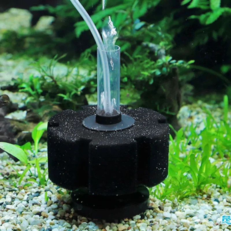 Fish Tank Filter Sponge Air Pump Biochemical Sponge Filter Aquarium ...