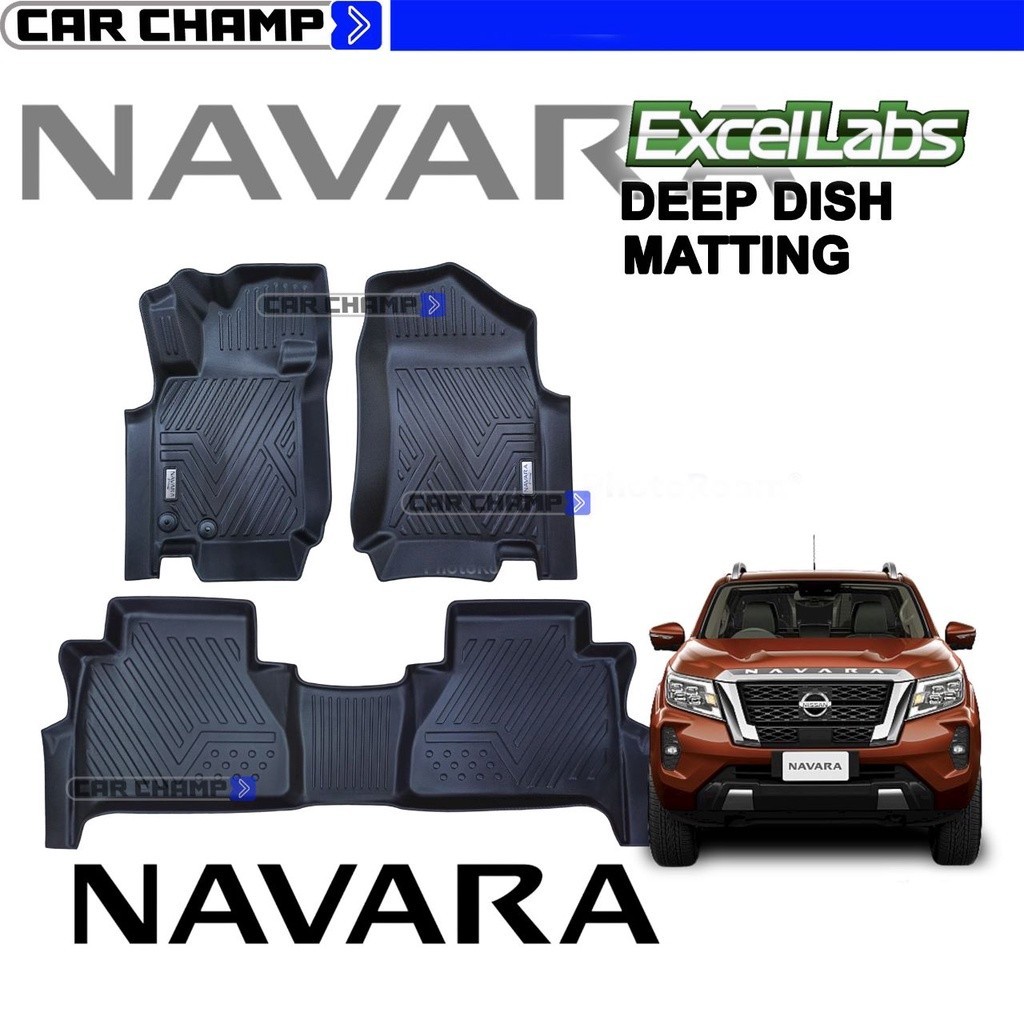 Nissan Navara PRO 4X 2021 to 2024 OEM Deep Dish Matting V2 PREMIUM ...