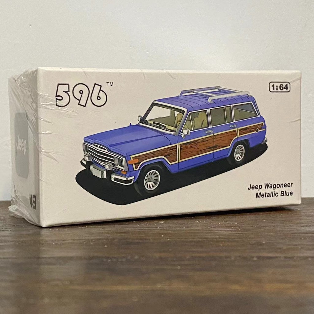 Réplique Diecast 1:64 Chevrolet Impala LAPD - Marque 596 Model - Boîte Neuve Non Ouverte